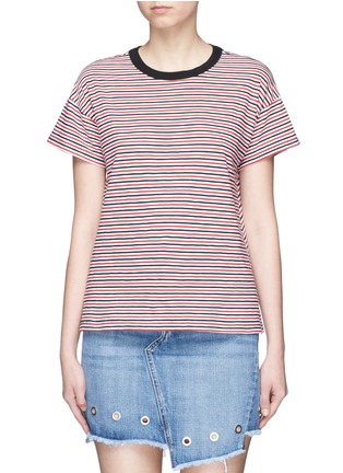 Main View - Click To Enlarge - RAG & BONE - Stripe Pima cotton T-shirt