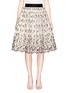 Main View - Click To Enlarge - ALICE & OLIVIA - 'Catrina' butterfly embroidered tulle pouf skirt