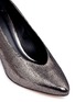 Detail View - Click To Enlarge - ISABEL MARANT ÉTOILE - 'Peas' metallic goat leather pumps