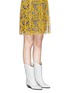 Figure View - Click To Enlarge - ISABEL MARANT ÉTOILE - 'Dallin' embroidered leather cowboy boots