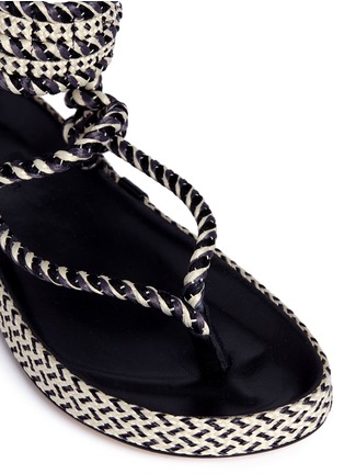 Detail View - Click To Enlarge - ISABEL MARANT ÉTOILE - 'Epipa' rope sandals