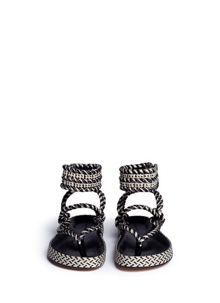 Front View - Click To Enlarge - ISABEL MARANT ÉTOILE - 'Epipa' rope sandals