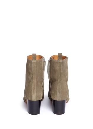 Back View - Click To Enlarge - ISABEL MARANT ÉTOILE - 'Deyissa' calfskin suede boots