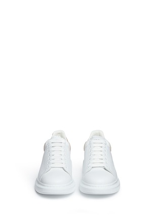 Front View - Click To Enlarge - ALEXANDER MCQUEEN - 'Oversized Sneaker' in leather