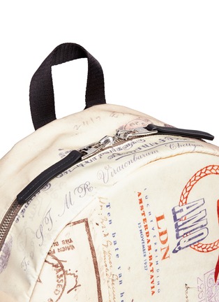  - ALEXANDER MCQUEEN - 'Letters from India' skull print backpack