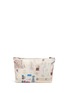 Detail View - Click To Enlarge - ALEXANDER MCQUEEN - 'Letters from India' medium skull print pouch