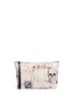 Main View - Click To Enlarge - ALEXANDER MCQUEEN - 'Letters from India' medium skull print pouch
