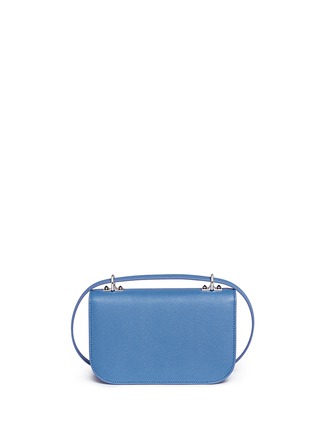 Detail View - Click To Enlarge - ALEXANDER MCQUEEN - 'Insignia' leather crossbody satchel