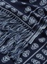 Detail View - Click To Enlarge - ALEXANDER MCQUEEN - 'Upside Down Skull' jacquard wool scarf