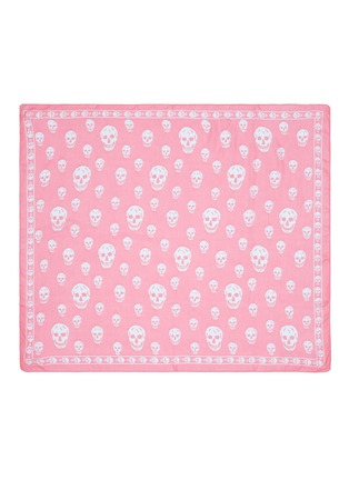Main View - Click To Enlarge - ALEXANDER MCQUEEN - Classic skull silk chiffon scarf