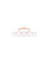 Main View - Click To Enlarge - TASAKI - 'Balance Signature' Akoya pearl 18k yellow gold ring