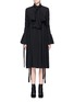 Main View - Click To Enlarge - ELLERY - 'Inez' pussybow ruched crepe shirt dress