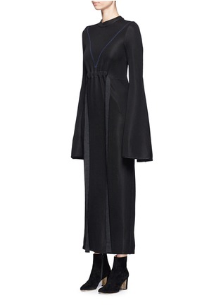 Front View - Click To Enlarge - ELLERY - 'Gasp' flute sleeve ponte knit dress