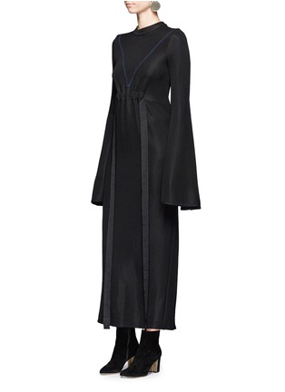 Figure View - Click To Enlarge - ELLERY - 'Gasp' flute sleeve ponte knit dress