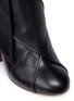 Detail View - Click To Enlarge - ELLERY - 'Suzanna' oversized bow leather ankle boots
