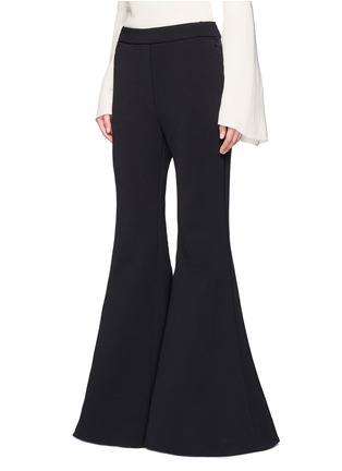 Front View - Click To Enlarge - ELLERY - 'Munro' split cuff flared pants