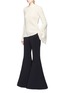 Figure View - Click To Enlarge - ELLERY - 'Munro' split cuff flared pants
