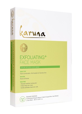 Main View - Click To Enlarge - KARUNA - Exfoliating+ Face Mask 4-piece pack
