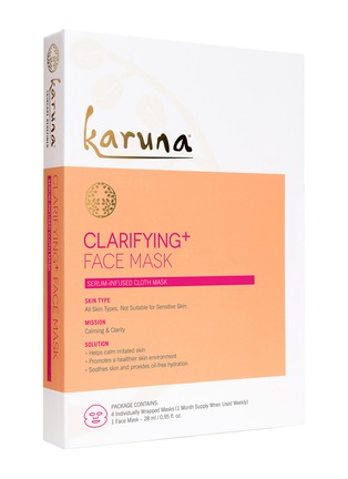 Main View - Click To Enlarge - KARUNA - Clarifying+ Face Mask 4-piece pack