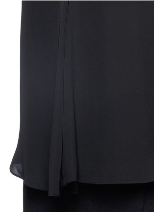 Detail View - Click To Enlarge - THEORY - 'Meniph' silk georgette long sleeve top