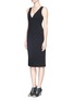 Front View - Click To Enlarge - THEORY - 'Parmida' ponte knit dress