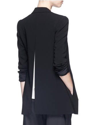 Back View - Click To Enlarge - THEORY - 'Geltha' admiral crepe blazer