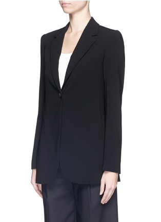 Front View - Click To Enlarge - THEORY - 'Geltha' admiral crepe blazer