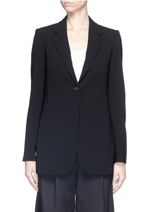 Main View - Click To Enlarge - THEORY - 'Geltha' admiral crepe blazer