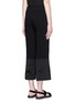 Back View - Click To Enlarge - THEORY - 'Laleenka C' satin cuff cropped pants