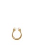 Main View - Click To Enlarge - CHLOÉ - 'Darcey' Swarovski pearl open brass ring