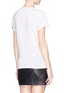 Back View - Click To Enlarge - ALEXANDER MCQUEEN - Medallion jewel print cotton T-shirt