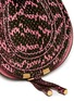 Detail View - Click To Enlarge - CHLOÉ - 'Marcie' small snakeskin leather saddle bag