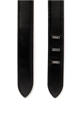Detail View - Click To Enlarge - ALAÏA - Bow leather belt