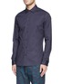 Front View - Click To Enlarge - DENHAM - 'Pin' raglan sleeve poplin shirt