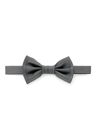 Main View - Click To Enlarge - LANVIN - Raw edge double layer bow tie