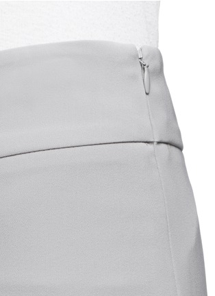 Detail View - Click To Enlarge - ARMANI COLLEZIONI - Straight leg cady crepe pants