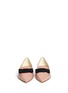 Figure View - Click To Enlarge - JIMMY CHOO - 'Gala' grosgrain bow patent leather flats