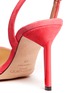 Detail View - Click To Enlarge - JIMMY CHOO - 'Davit' patent leather toe suede pumps