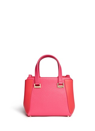 Back View - Click To Enlarge - JIMMY CHOO - 'Alfie' small leather tote