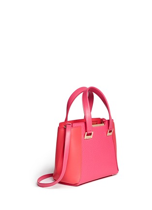 Front View - Click To Enlarge - JIMMY CHOO - 'Alfie' small leather tote