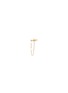 Main View - Click To Enlarge - SOPHIE BILLE BRAHE - Boucle Perle' diamond freshwater pearl 14k yellow gold single earring