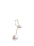 Main View - Click To Enlarge - SOPHIE BILLE BRAHE - Elipse Noveau' akoya pearl 14k gold single earring