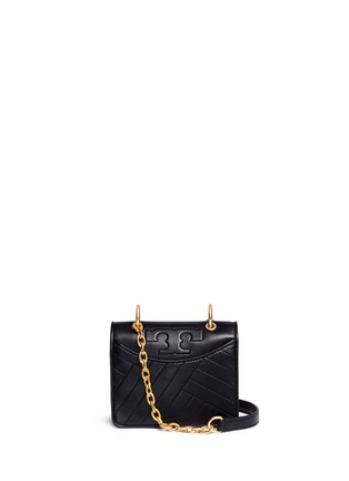 Main View - Click To Enlarge - TORY BURCH - Chevron quilted leather crossbody bag
