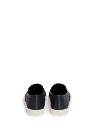 Back View - Click To Enlarge - TORY BURCH - 'Jesse' perforated leather slip-ons