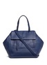 Main View - Click To Enlarge - TORY BURCH - 'Half-Moon' leather satchel