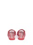 Back View - Click To Enlarge - TORY BURCH - 'Melody' logo pearl leather slide sandals