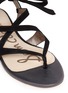 Detail View - Click To Enlarge - SAM EDELMAN - 'Davina' lace-up suede thong sandals
