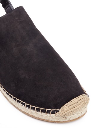 Detail View - Click To Enlarge - SAM EDELMAN - 'Jazzy' suede slingback espadrilles