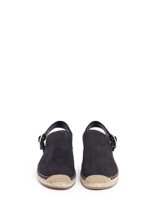 Front View - Click To Enlarge - SAM EDELMAN - 'Jazzy' suede slingback espadrilles