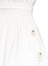 Detail View - Click To Enlarge - SELF-PORTRAIT - 'Hudson' lace yoke frill trim poplin dress